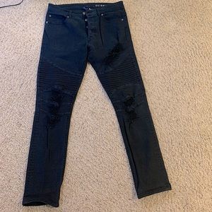 Men’s H&M distressed skinny jeans